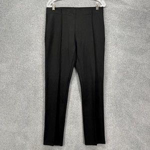 Loop Jeggings Pants womens size 8 Black Pleated Straight Leg‎ stretchy